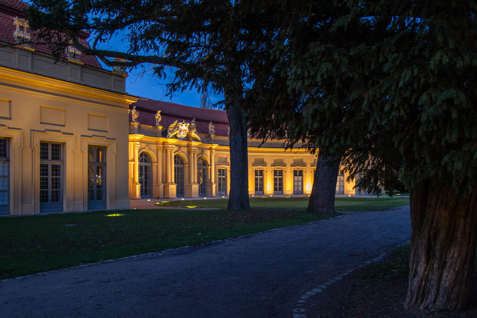 Blaue Stunde in Erlangen