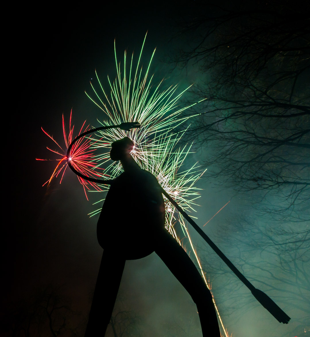 Silvester Feuerwerk am Burgberg Silvester Feuerwerk am Burgberg