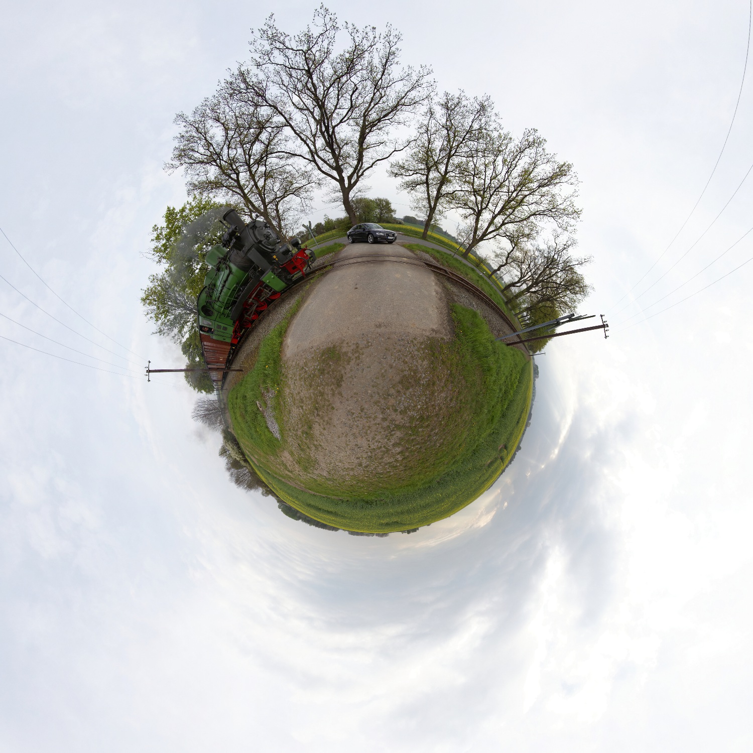 Panoramafotografie – Kleine Planeten