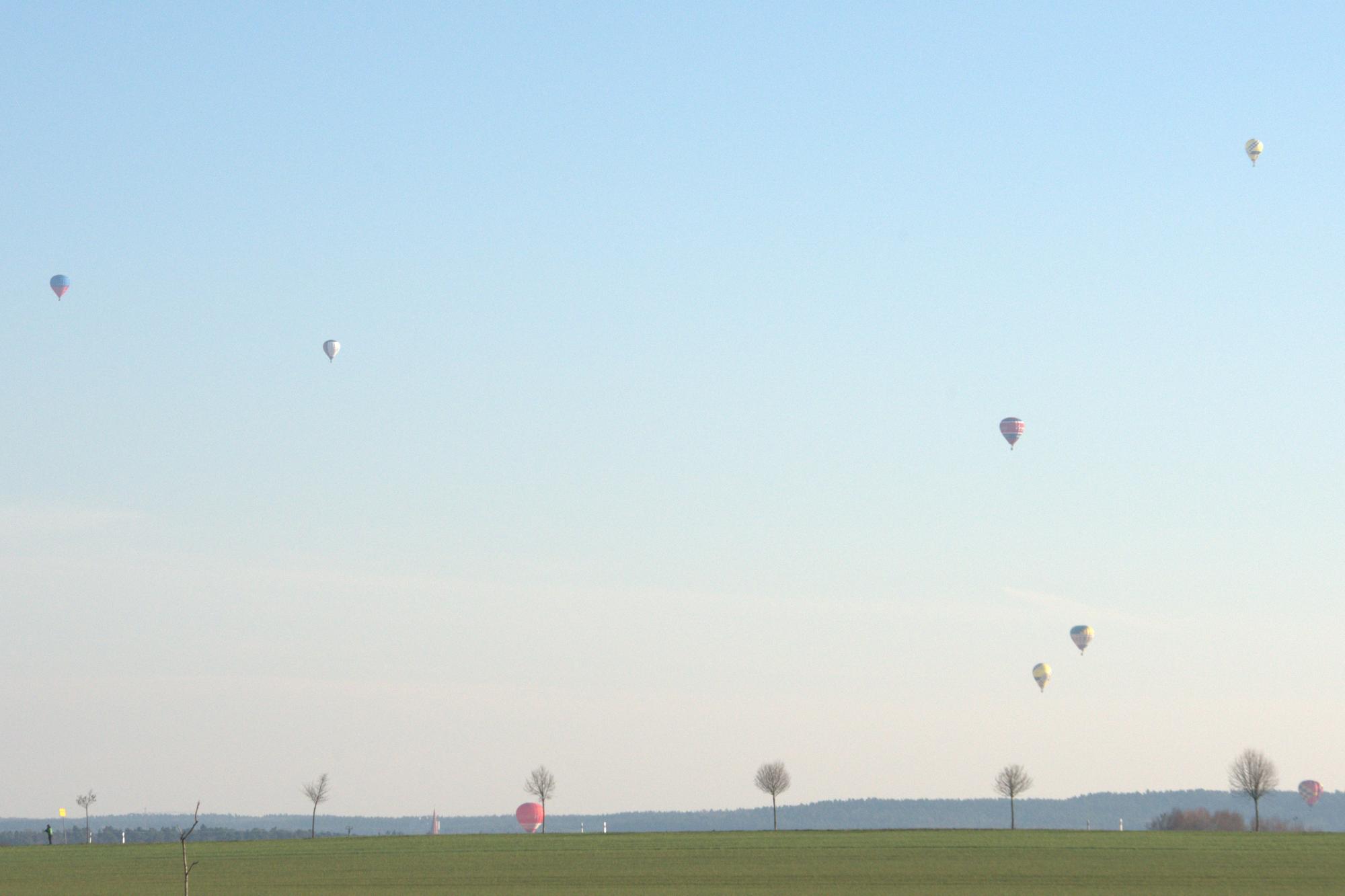Ideales Wetter für eine Reise mit dem Ballon Ideales Wetter für eine Reise mit dem Ballon