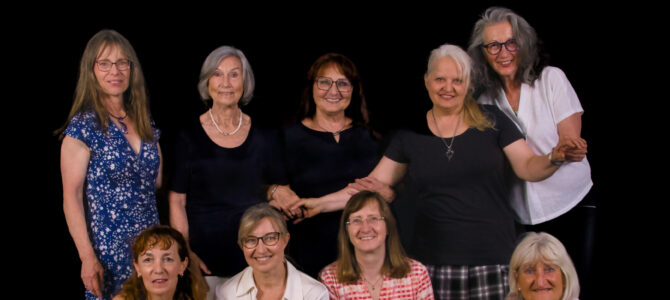 Frauen im Fotostudio